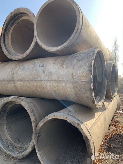 Труба бетонная 1000 мм, железобетонная на заезд