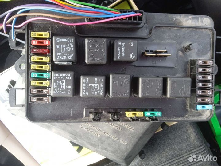Блок предохранителей ваз 2114