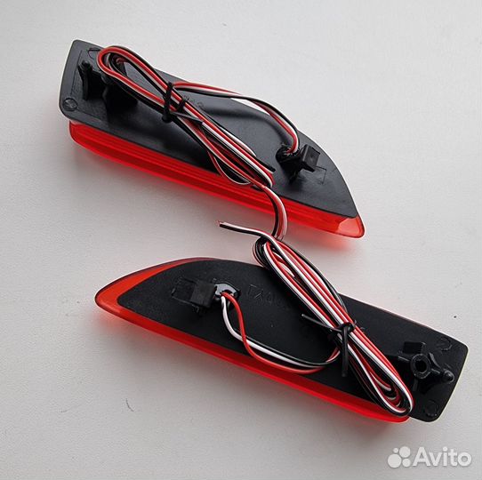 Катафот заднего бампера corolla n150 диодный к-т