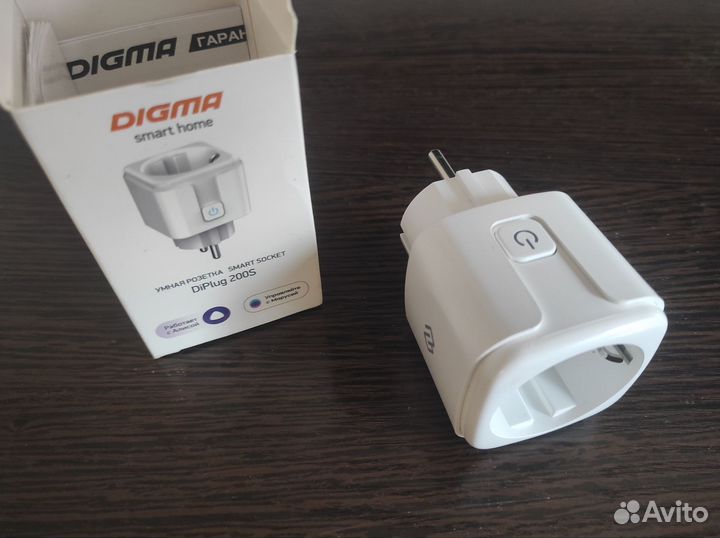 Умная розетка Digma