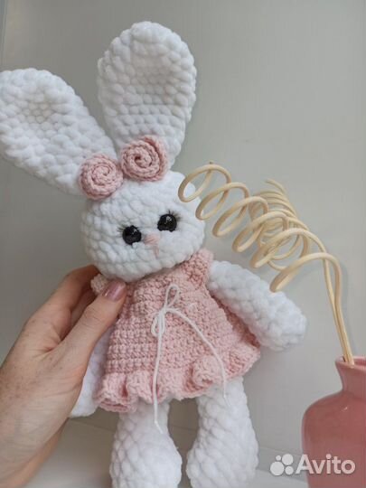 Плюшевые зайки. Ручная работа