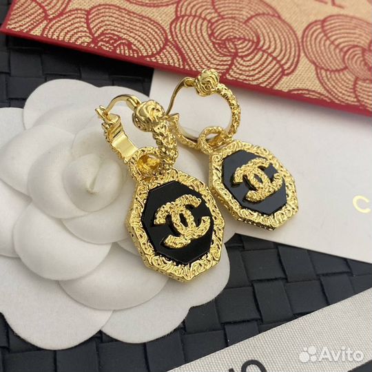 Золотые Серьги Chanel