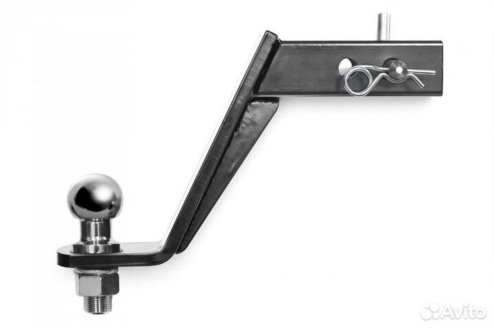 Крюк под квадрат на фаркоп с понижением