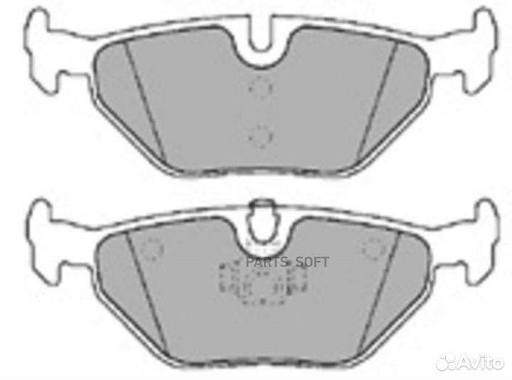 Mapco 6395 Комплект тормозных колодок дисковый тор