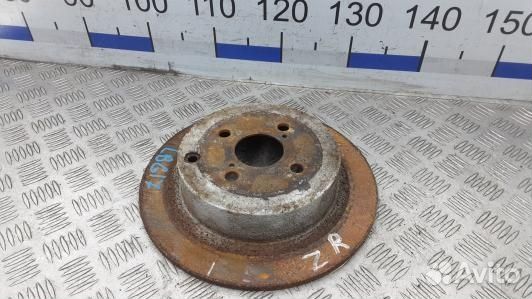 Диск тормозной задний toyota corolla E12 (LBG17LR0