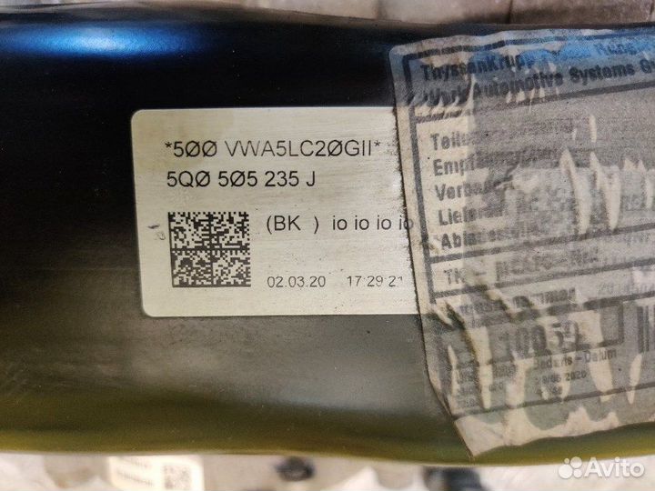 Балка подвески подрамник задняя Audi Q3 F3 dfga