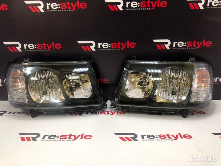 Фары Toyota Land Cruiser 100 03-07г Темные