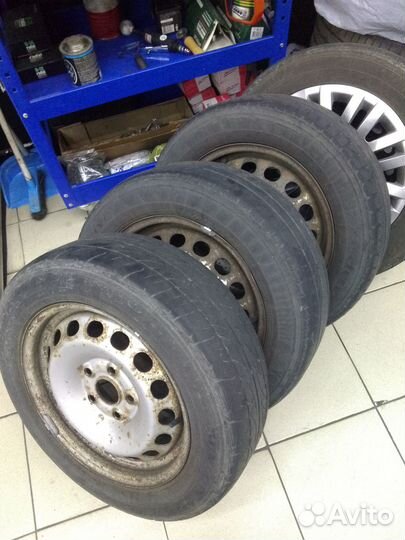 Диски с резиной r15