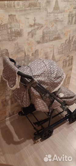 Коляска санки Ника 8-1к