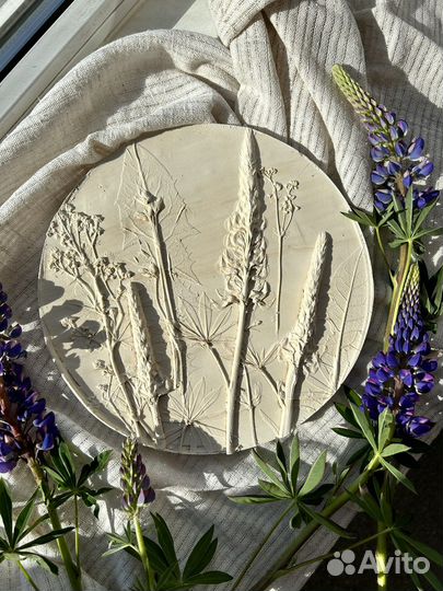 Мастер-класс по ботаническому барельефу