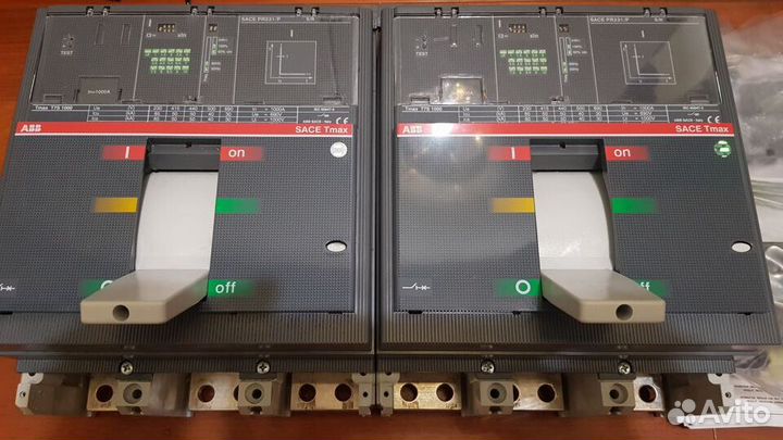 Выключатели автоматические ABB Tmax 10-1250А Новые