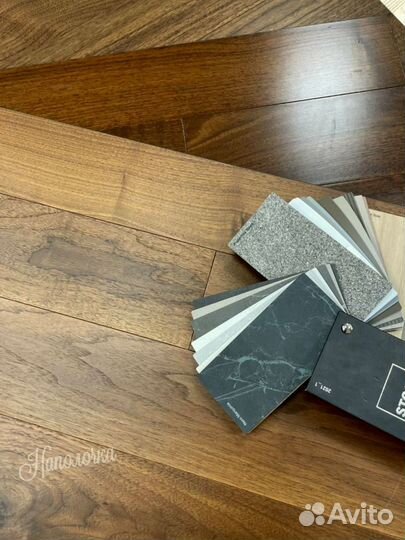 Паркетная доска орех американский