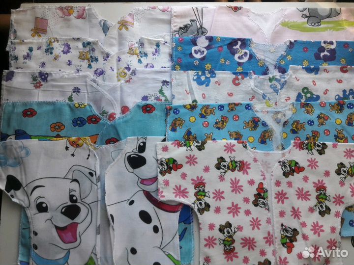 Распашонки и чепчики