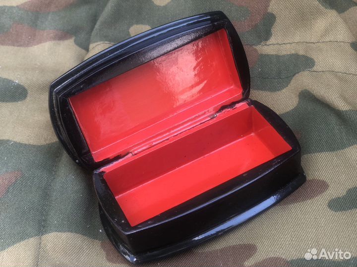 Шкатулка златовласка холуи редкая СССР