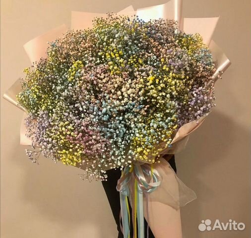 WOW Букеты-гиганты Гипсофилы