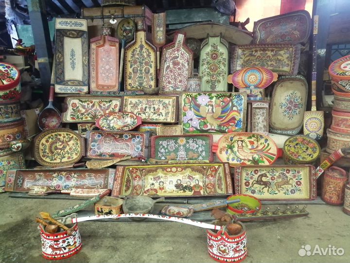 Старинные вещи в росписи