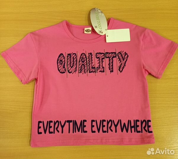 Футболка укороченная