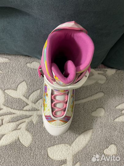 Коньки детские раздвижные 34-37