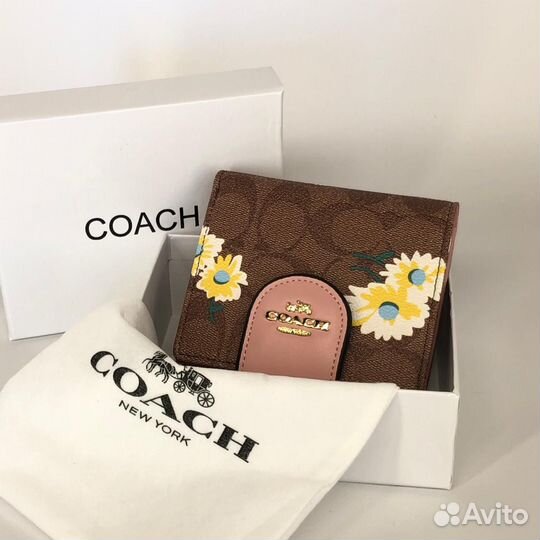 Кошелек картхолдер женский Coach