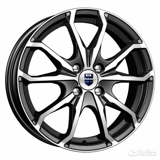 R16 4x114,3 6J ET40 D67,1 К&К Brent (кс733) алмаз