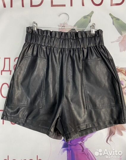 Кожаные шорты