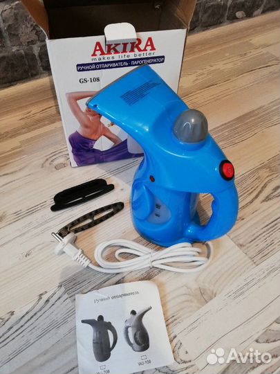 Отпариватель Akira новый