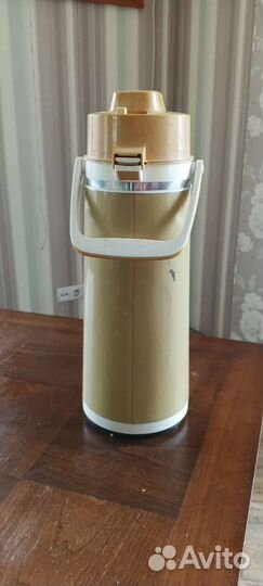 Термос СССР с помпой