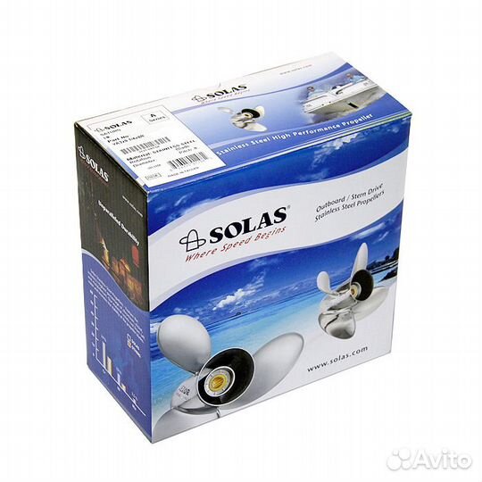 Винт гребной Solas 4554-143-17, 4x14 1/4x17 (L)