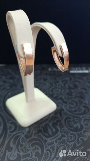 Золотые серьги