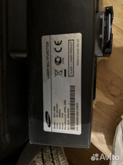 Принтер лазерный мфу samsung scx 4300