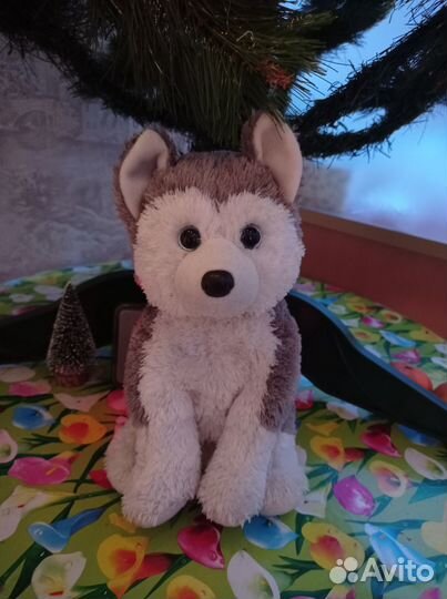 Пушистая хаски