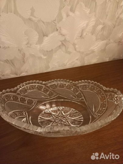 Хрустальная посуда СССР