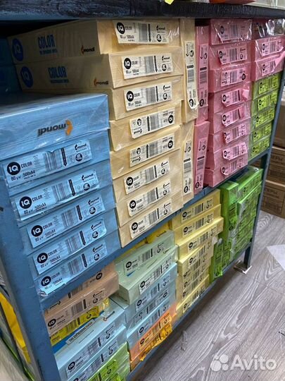 Цветная офисная бумага IQ color