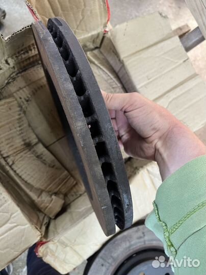 Диски тормоза переднего лексус рх4 328х34мм