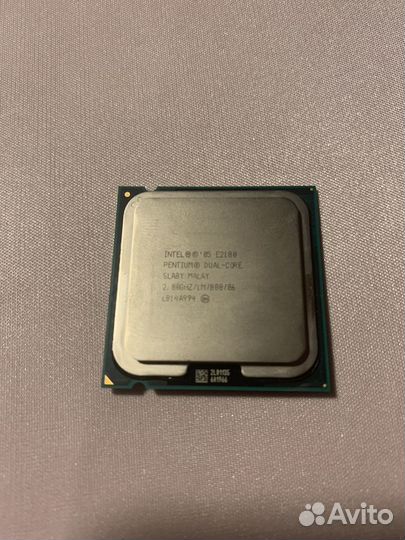 Процессор intel pentium dual core e2180