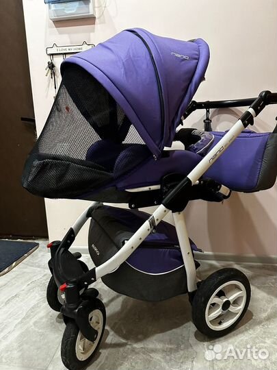 Коляска 2 в 1 Riko nano alu tech