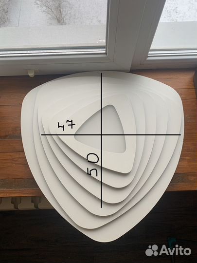 Люстра потолочная светодиодная