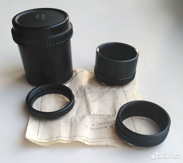 Zenit-E олимпийский в коробке, helios-44-2, кольца