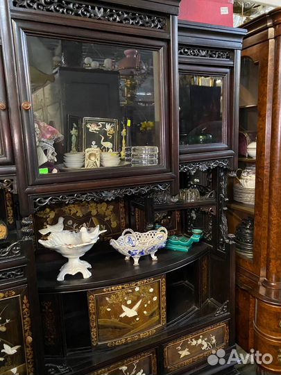 Этажерка/шкаф/полка в восточном стиле винтаж