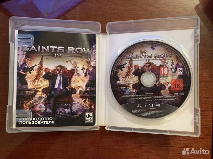 Игра/диск Saints Row 4 на PS3