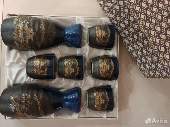 Набор для саке керамический в коробке