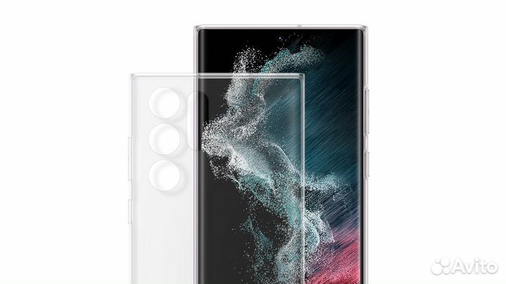 Оригинал Чехол Clear Cover для Samsung S22 Ultra