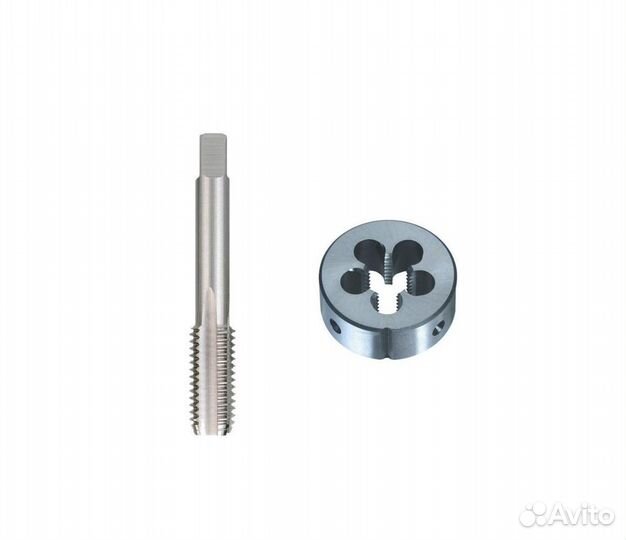 Метчики 3; 3.5; 4; 5; 6; 8; 10; 16мм (плашка М8х1)