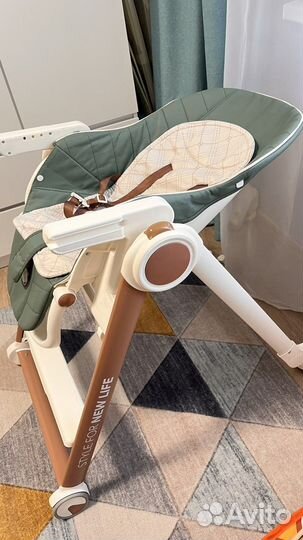 Стульчик для кормления happy baby