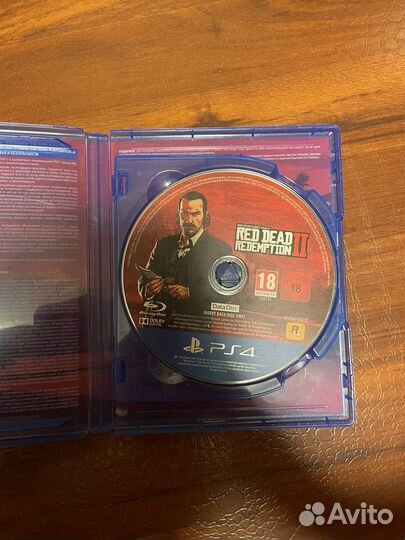 Red dead redemption 2 ps4 диск