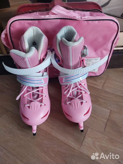 Коньки детские раздвижные