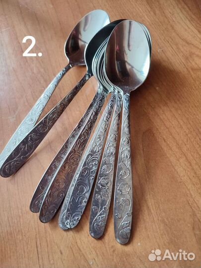Ложки столовые нержавейка и алюминий СССР