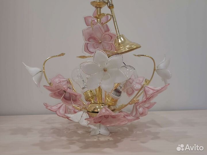 Люстра потолочная бу