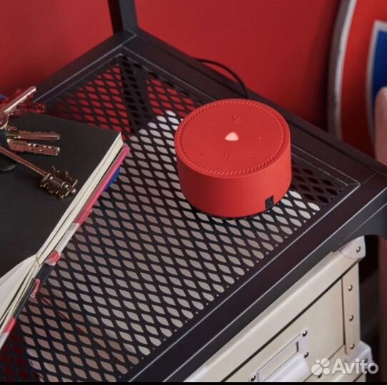 Умная колонка Яндекс Станция Лайт, красный чили
