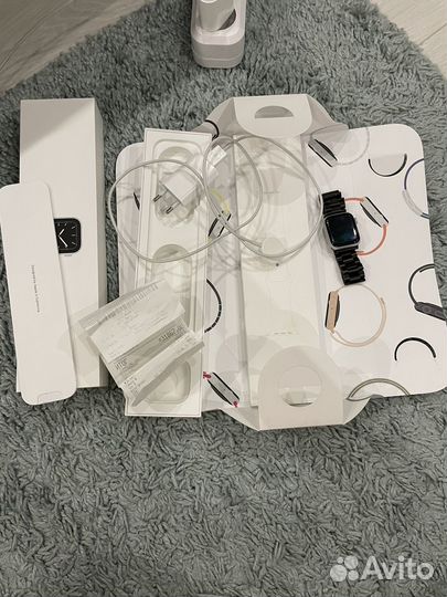 Ремешок apple watch series 5 40mm silver